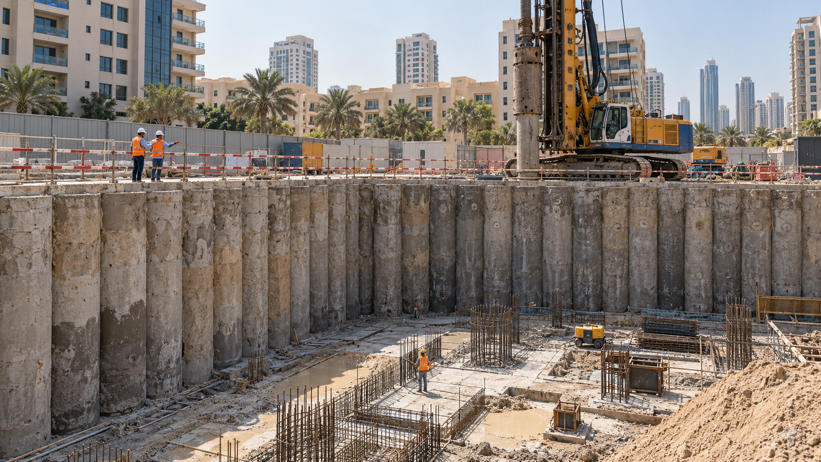 AI-generated conceptual visualization of RALS WADI AL SAFA 5 work type; not a site record.