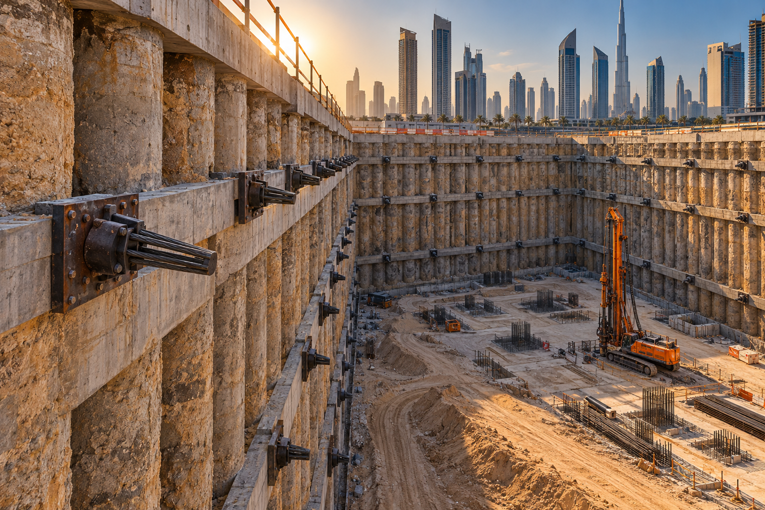 Excavation support and ground retention