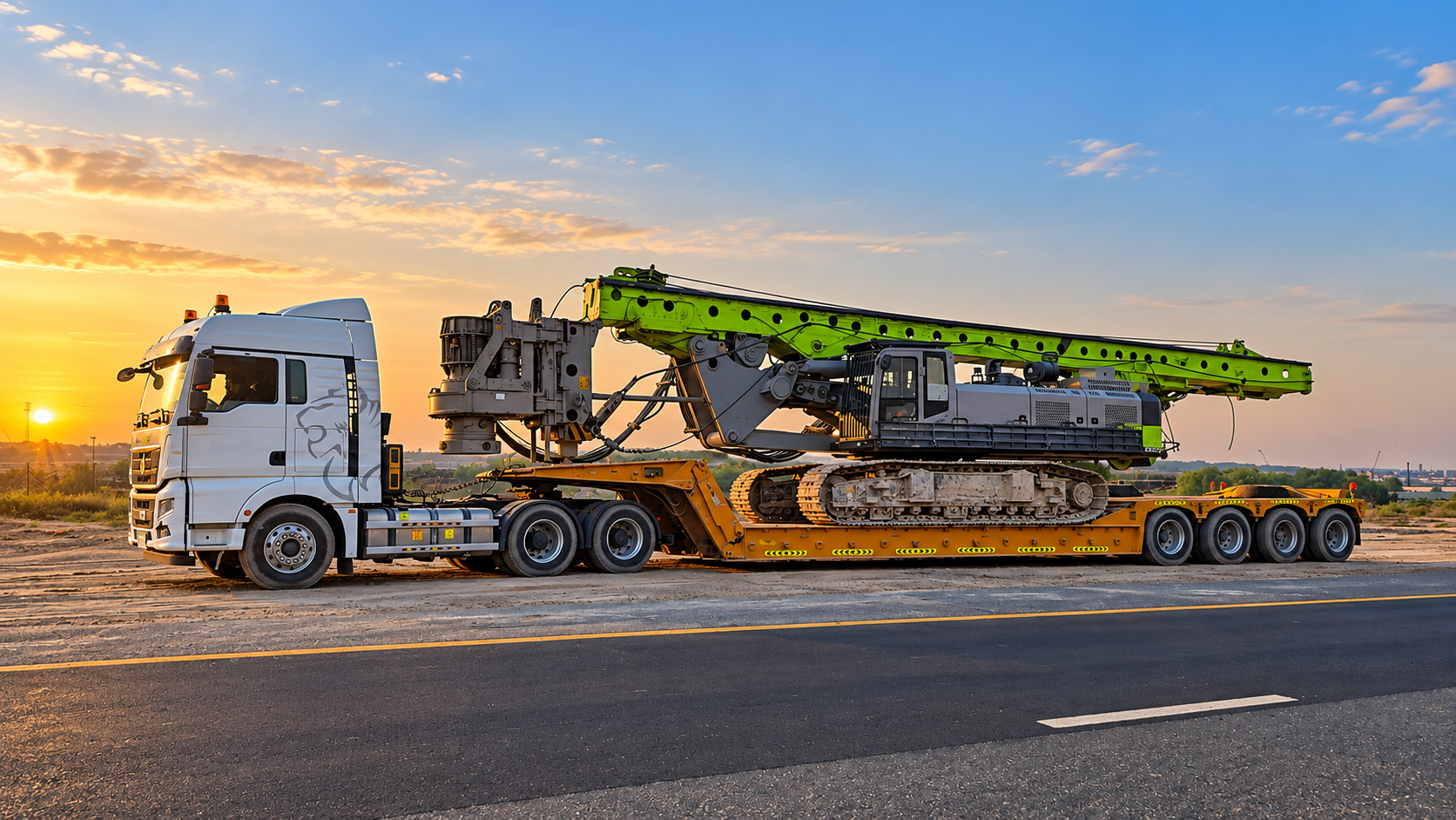 Specialist plant and site logistics
