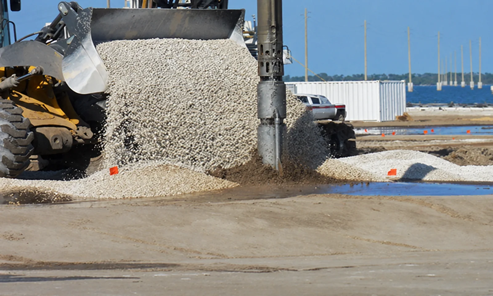 Dry stone columns — installation and ground treatment overview